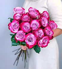 15 фиолетовых роз (Эквадор)