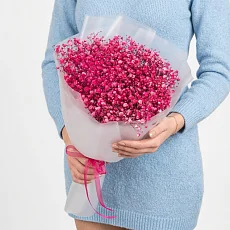 Букет из 7 Малиновых Гипсофил