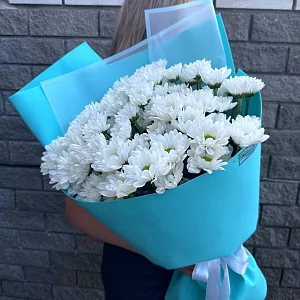 Букет из хризантем кустовых