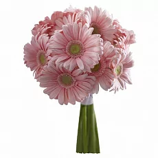 Букет невесты из розовых гербер