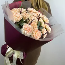 Диантусы и лаванда