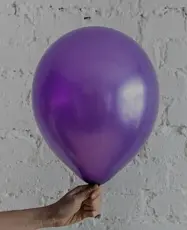 Шар фиолетовый металлик