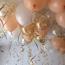 Шары под потолок "Розовая мечта"