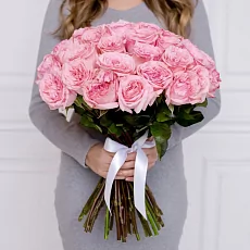 Розы пионовидные Пинк Охара