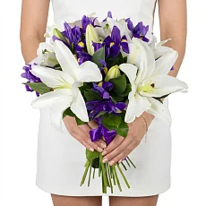 Букет "Лилия и Ирисы"