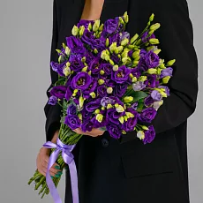  15 Фиолетовых Эустом под ленту 