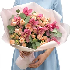 Букет розовый
