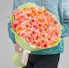 51 Пионовидная Розовая Роза 