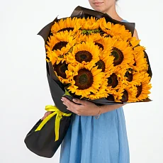 25 Подсолнухов в упаковке