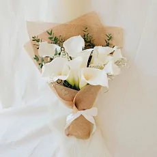 Букет 11 Снежных Калл