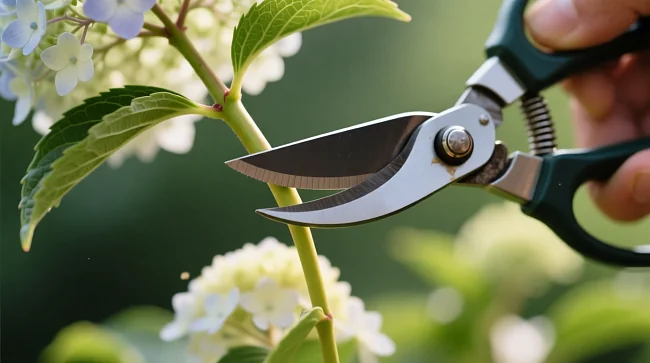 Как подрезать цветы