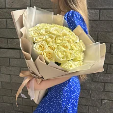 Букет из 31 Белоснежной Розы
