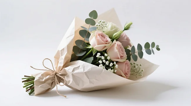 Как красиво упаковать букет в бумагу