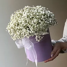 Композиция гипсофила белая