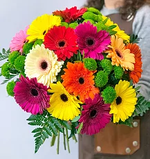 Букет "Солнечные герберы"