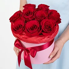 Композиция с красными розами