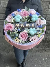 Шляпная коробка "Моей маме"