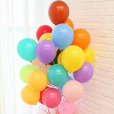 Воздушные шары "Разноцветные", 25 шт.