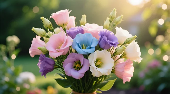 Эустома: значение, уход и когда дарить