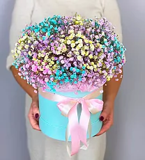 Шляпная коробка "Большая радуга"