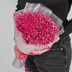 Букет из 7 Малиновых Гипсофил