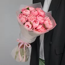 11 Ярких Пионов в упаковке