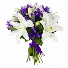 Букет "Лилия и Ирисы"