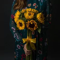 Букет "9 Подсолнухов"