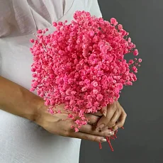 Розовая гипсофила для свадьбы