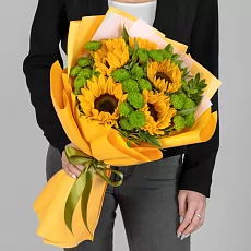 Солнечные подсолнухи