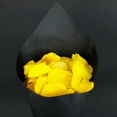 Лепестки роз желтые