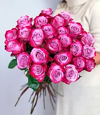 25 фиолетовых роз (Эквадор)