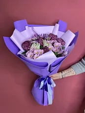 Хризантем и альстромерии