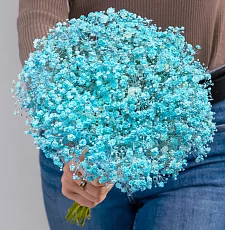 Голубая гипсофила для невесты