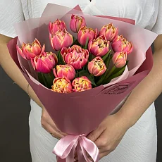 15 Пионовидных Тюльпанов Колумбус