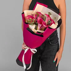 Букет 7 Калл в упаковке