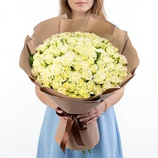 51 Роза Кустовая в упаковке