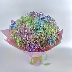 Букет "11 Разноцветных Гипсофил"