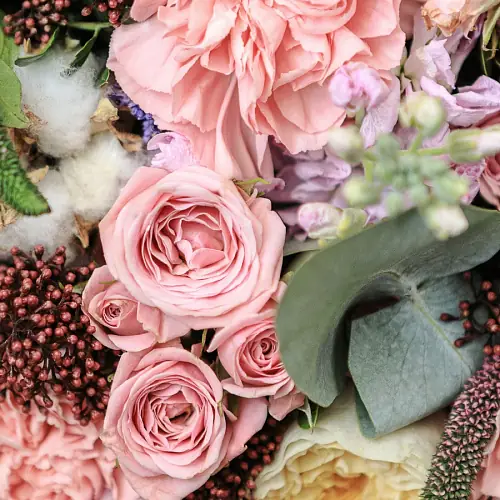 На фото №2 Букет "Теплая Встреча"