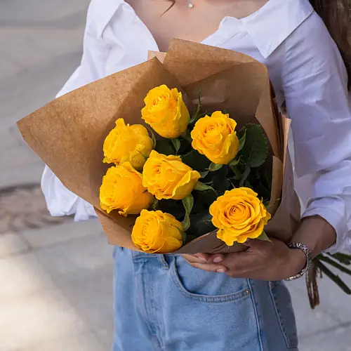 7 Жёлтых Роз