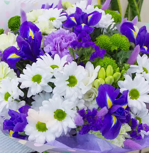 На фото №2 Букет цветов "Анжелика"