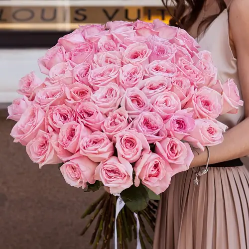 51 Пионовидная Роза Пинк Охара