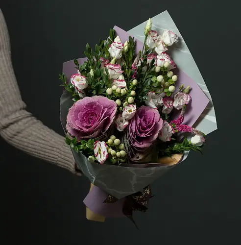 На фото №2 Букет "Первая Бабочка"