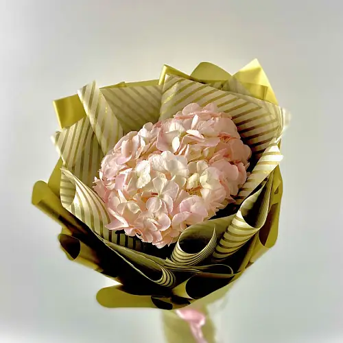 Букет "Розовая Гортензия"