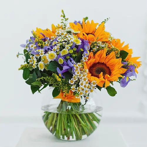 Букет полевых цветов