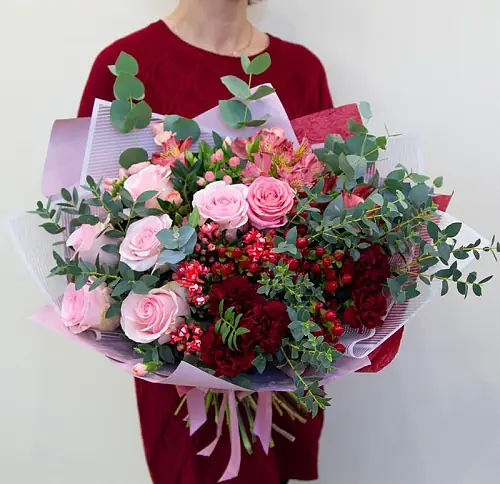 На фото №2 Букет "Музыка леса"