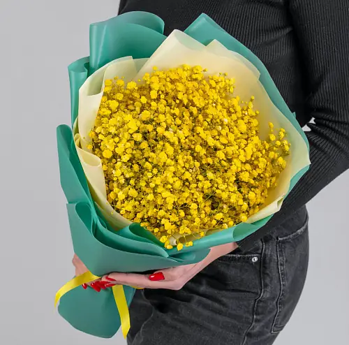 9 Желтых Гипсофил