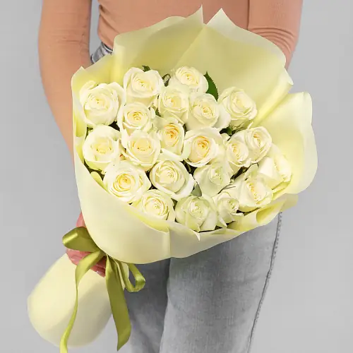 21 Белая Кенийская роза