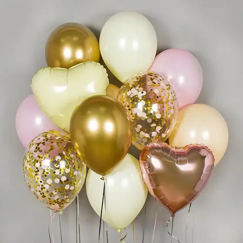 Букет шаров «Бисквит»