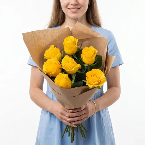 7 Жёлтых Роз